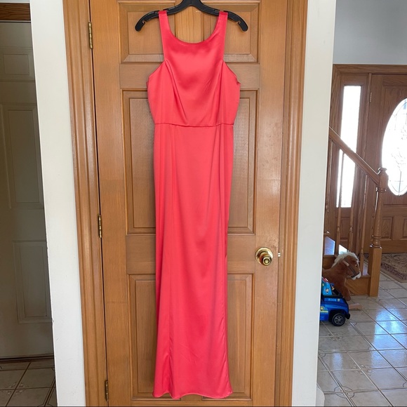 NWOT BCBGeneration Full Length Cut Out Evening Dress Size 10 - Picture 1 of 9